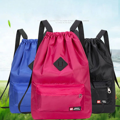 Women's Lightweight Large Capacity Drawstring Sports Backpack