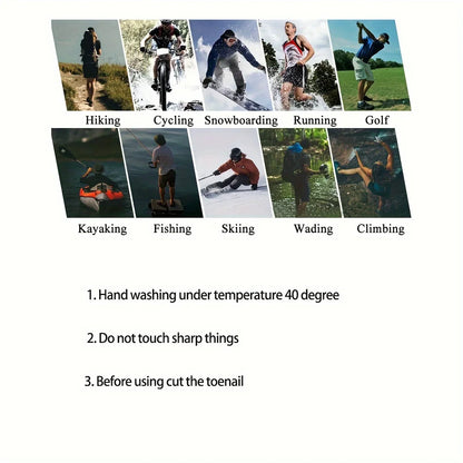Warm Breathable Waterproof Hiking and Ski Socks