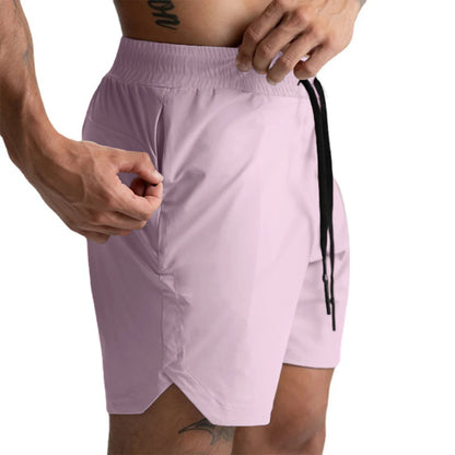 Men's Quick Dry Woven Running Fitness Shorts
